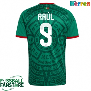 Mexiko Raul Jimenez #9 Replik Heimtrikot WM 2026 Kurzarm